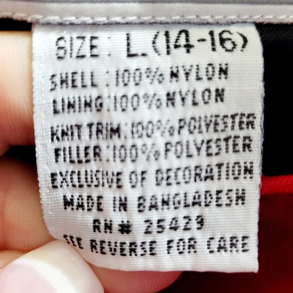 Vintage Nebraska Huskers Pullover Jacket Youth L (14-16) Or Adult S/M Quilted - Picture 12 of 14